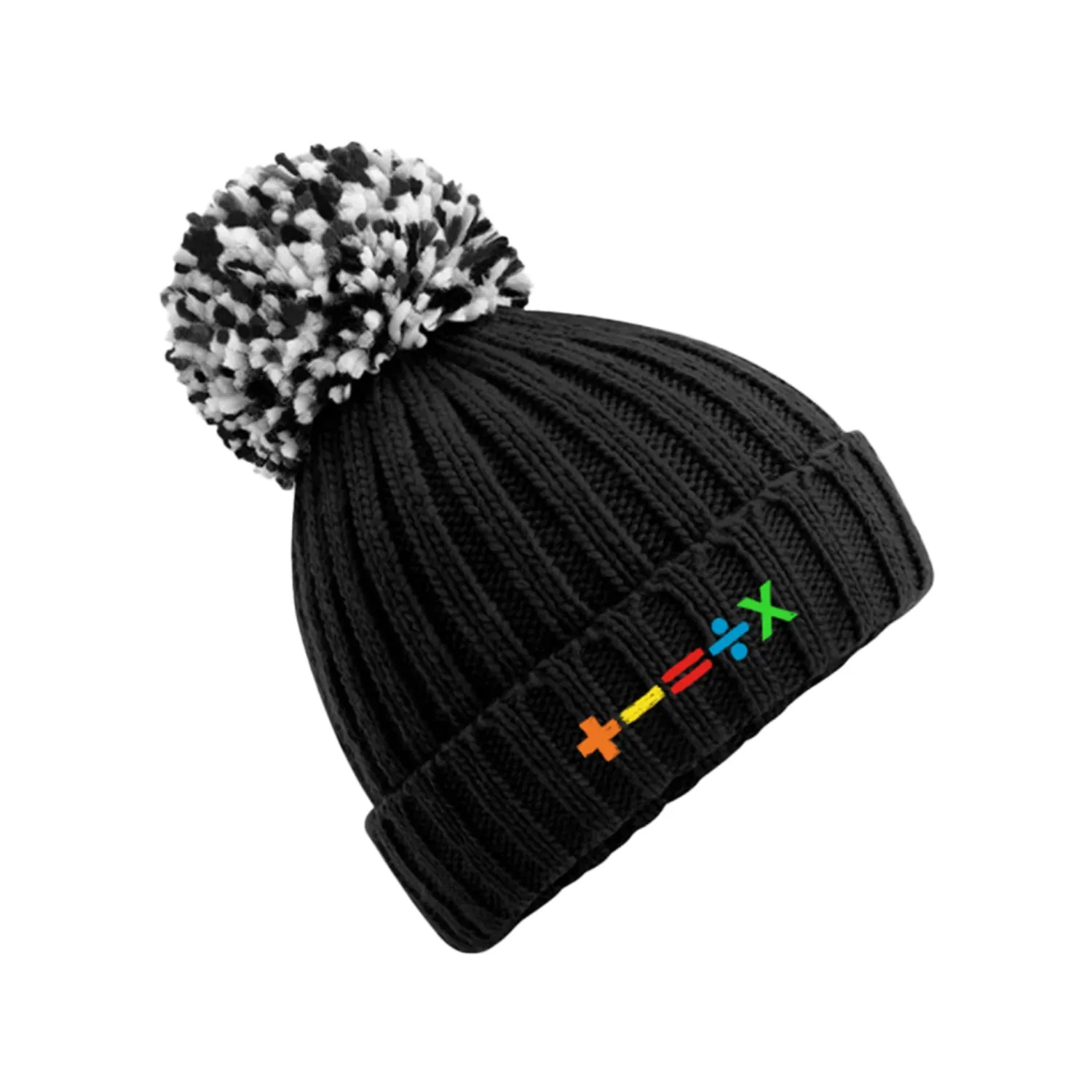  -=÷× Bobble Hat