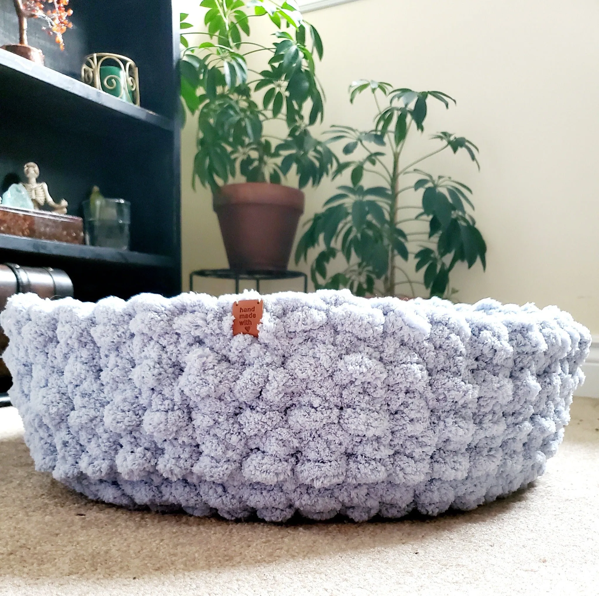 14" Chenille Pet Bed