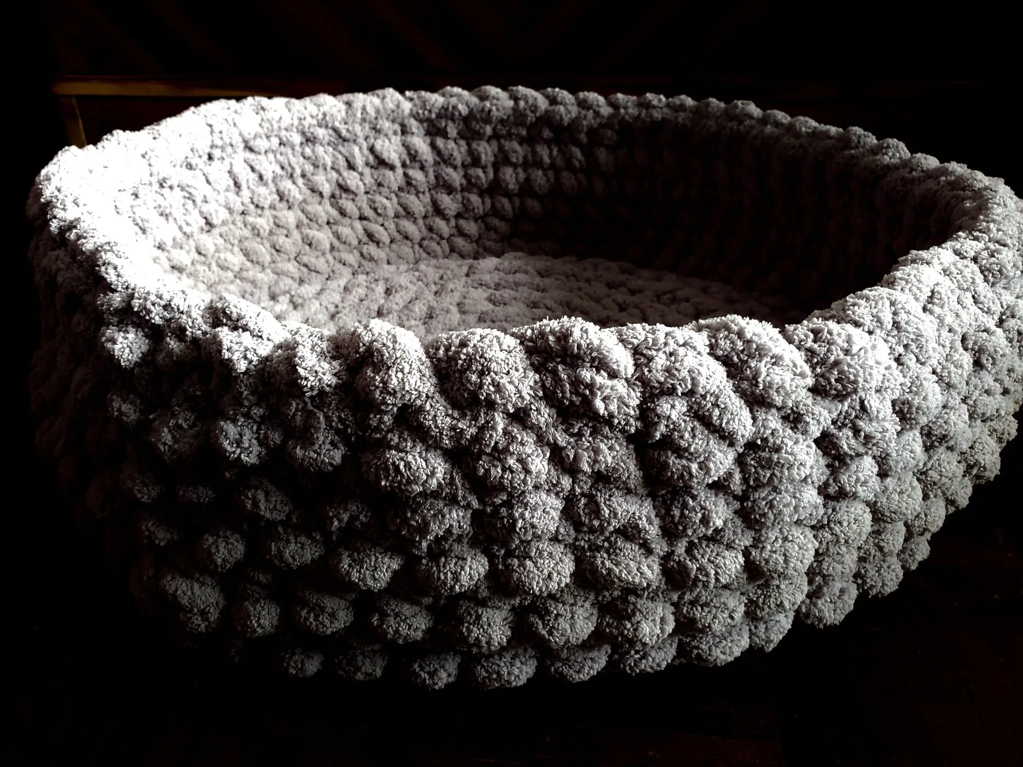 14" Chenille Pet Bed