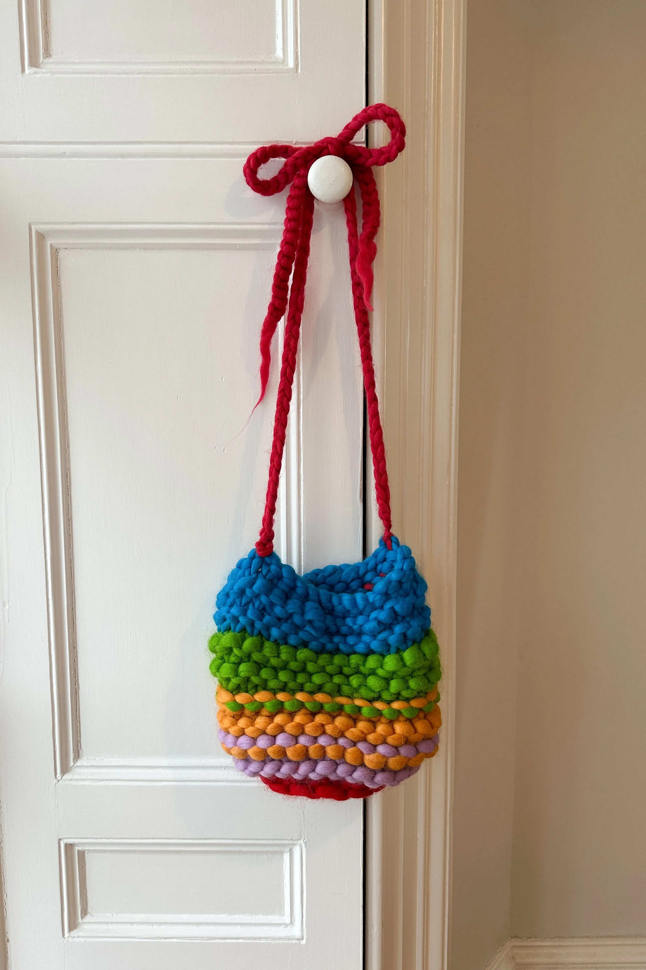 1of1 Multi-Colour Chunky Knit Bag (Sample)