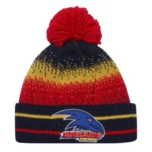 Adelaide Crows Youths Pom Pom Beanie