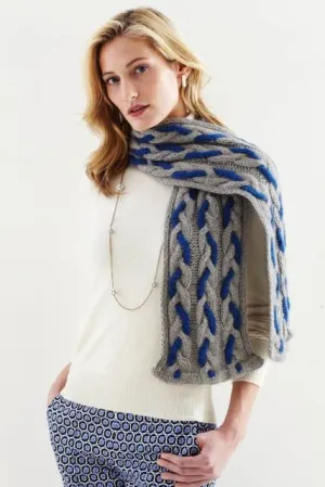 AIR Chunky Twisted Cable Scarf