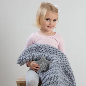 Amias Baby Blanket Knitting Kit