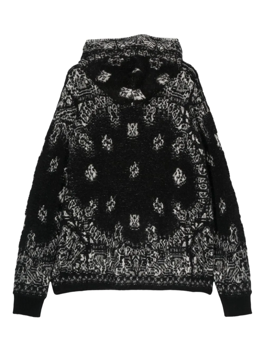 Bandana knitted hoodie<BR/><BR/><BR/>