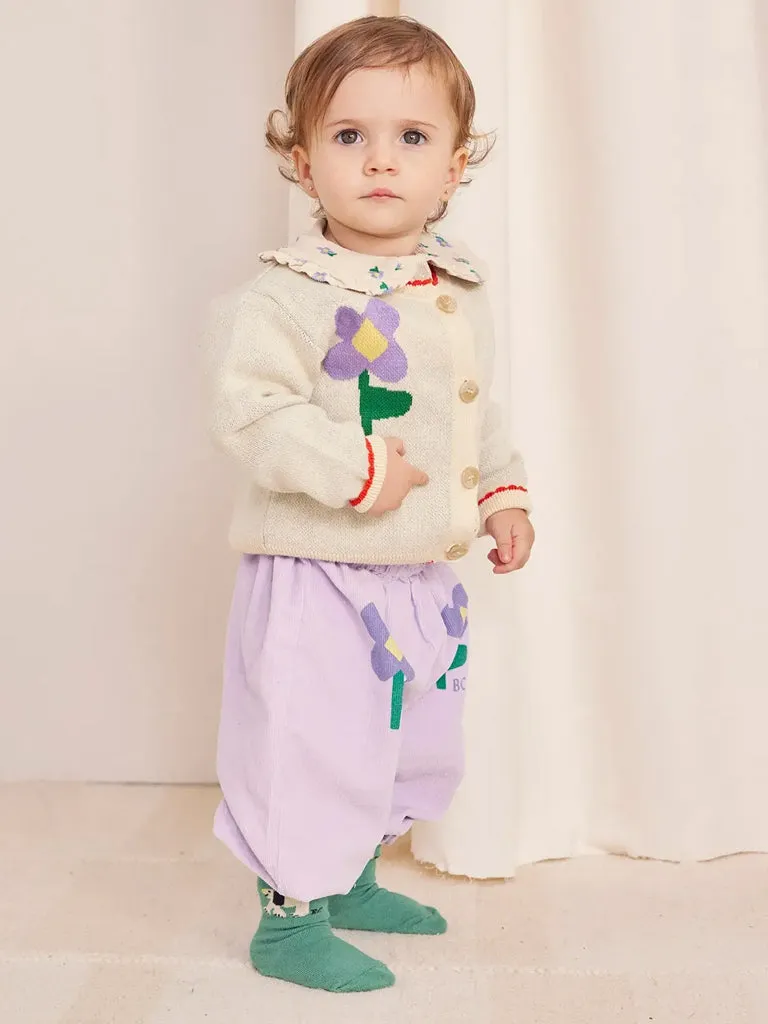 Bobo Choses Baby Pansy Cardigan in Multi