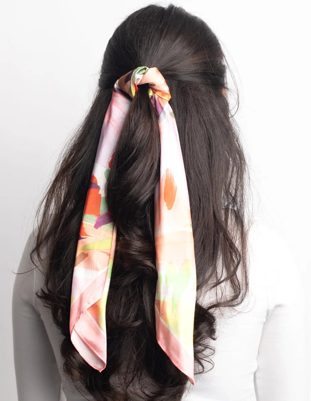 Bright Floral Scarf