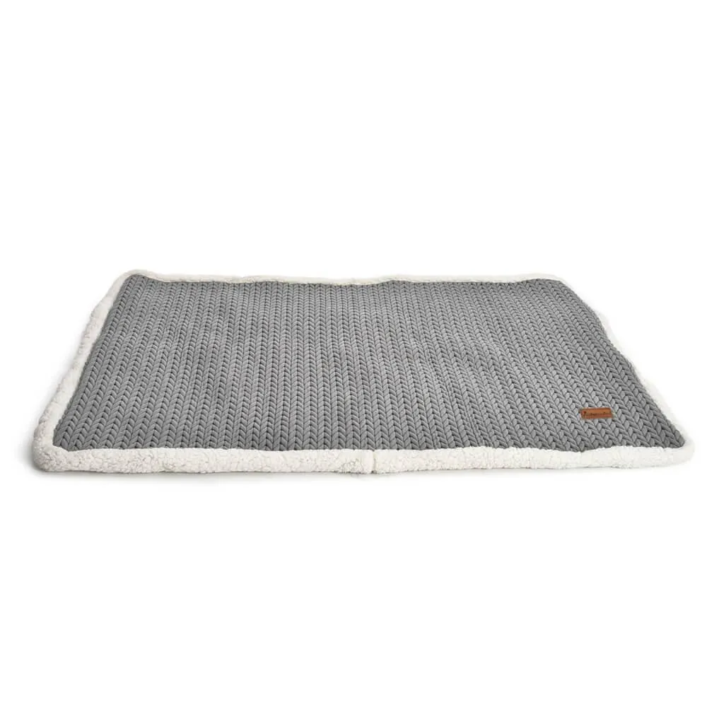 Charlie Grey Dog Blanket - Size M/L