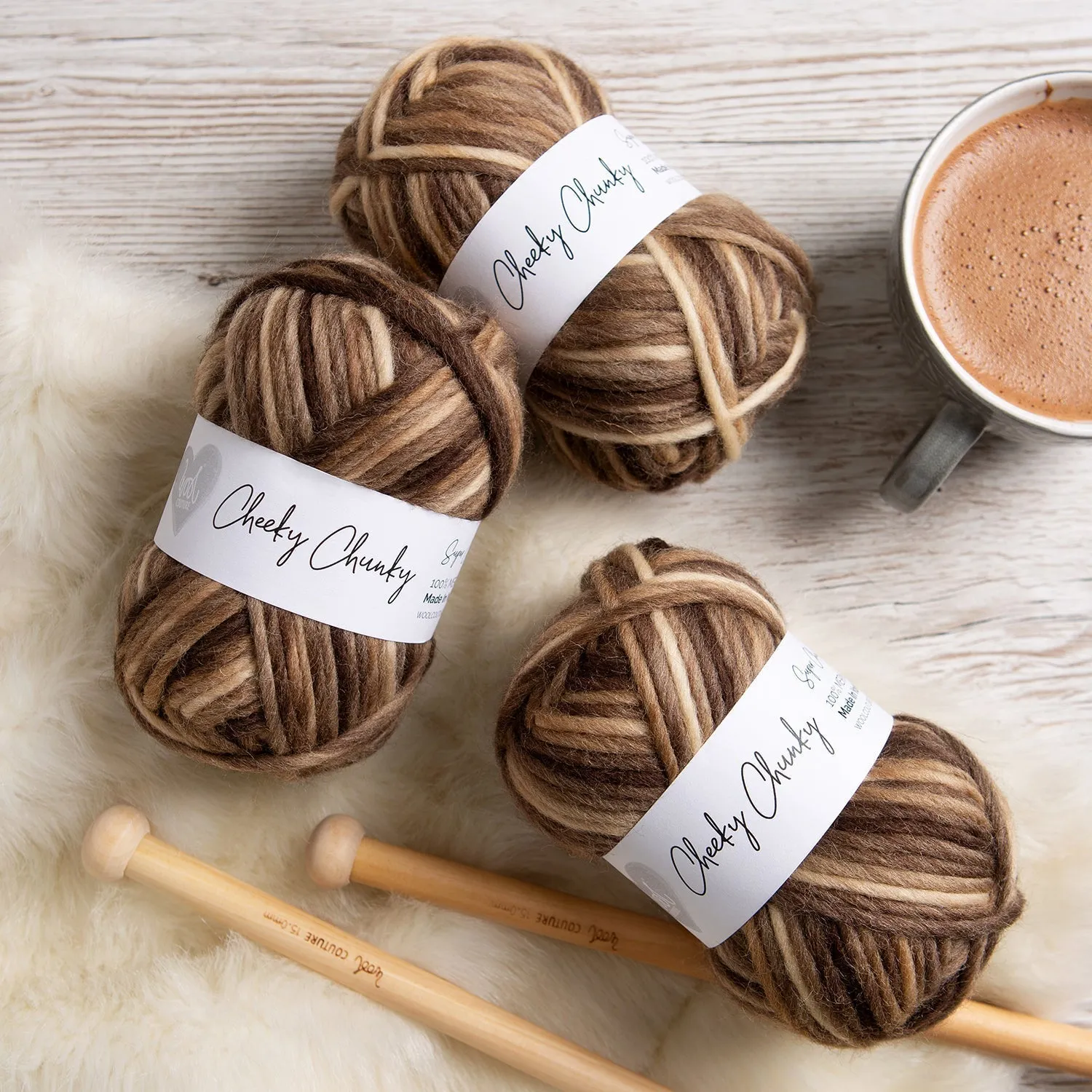 Cheeky Chunky Twist Yarn 100g Ball - 3 Balls