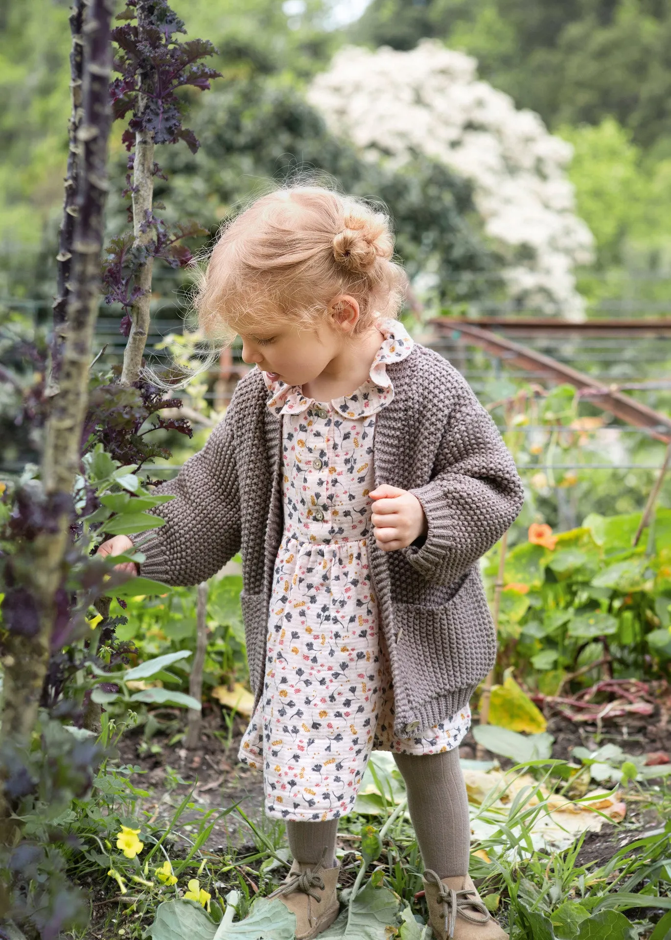 CHUNKY KNIT BABY CARDIGAN