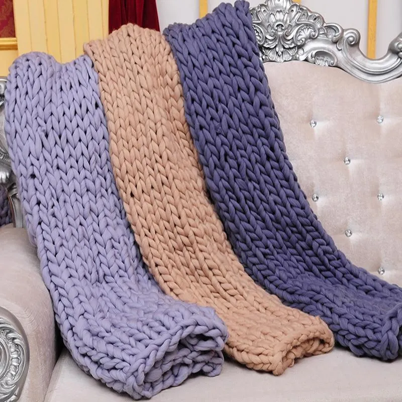 Chunky Knit Blanket