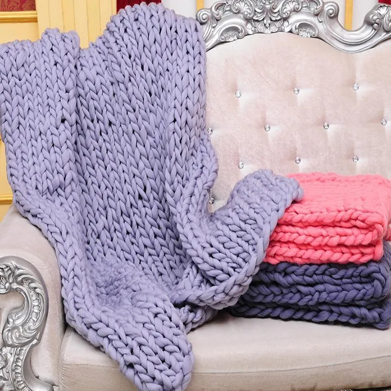 Chunky Knit Blanket