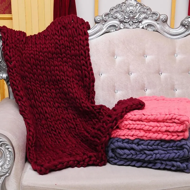 Chunky Knit Blanket