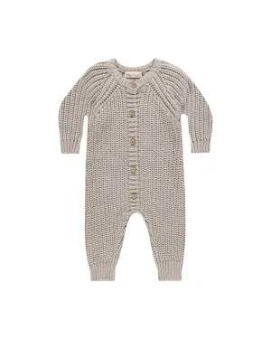 Chunky knit jumpsuit || Fog