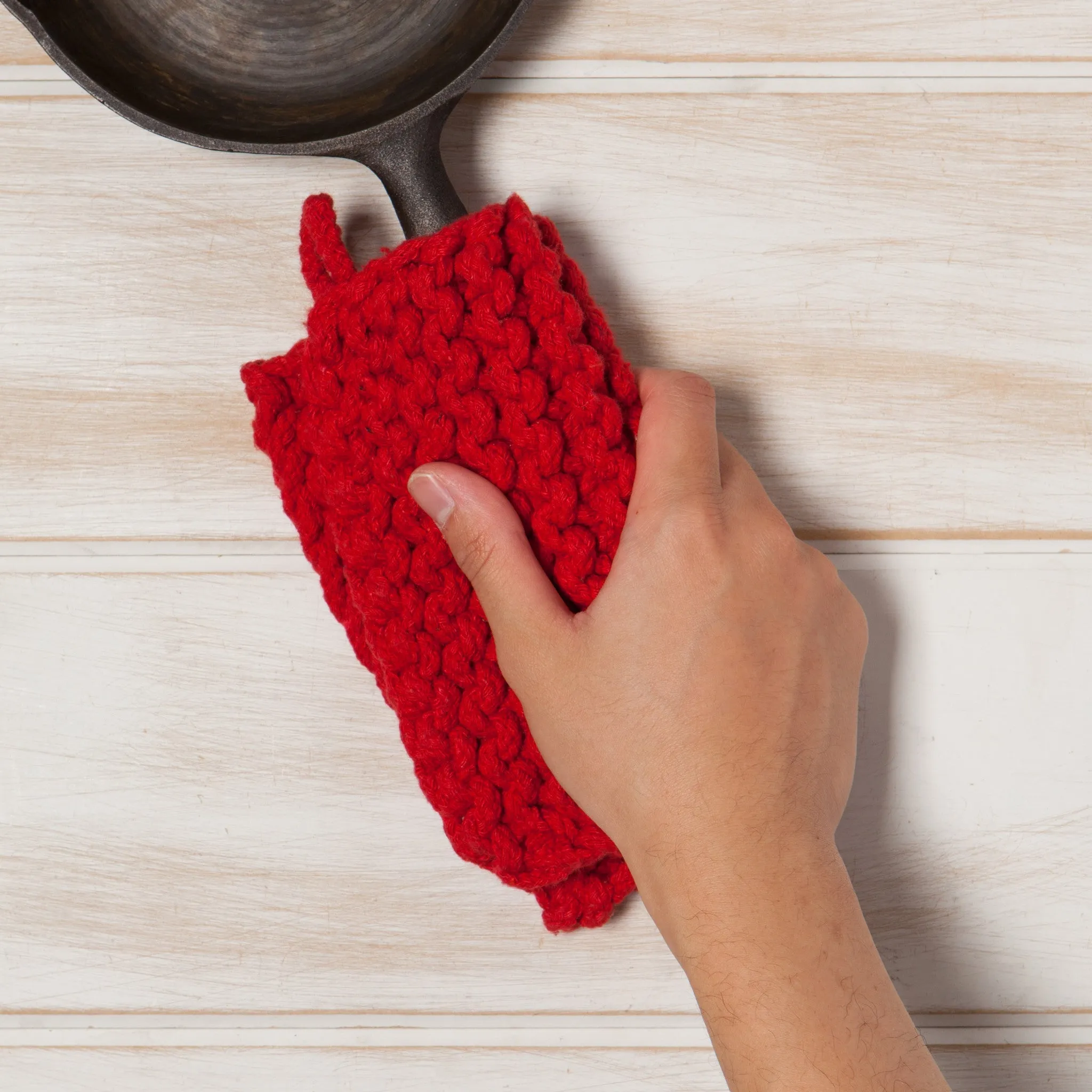 Chunky Knit Potholder