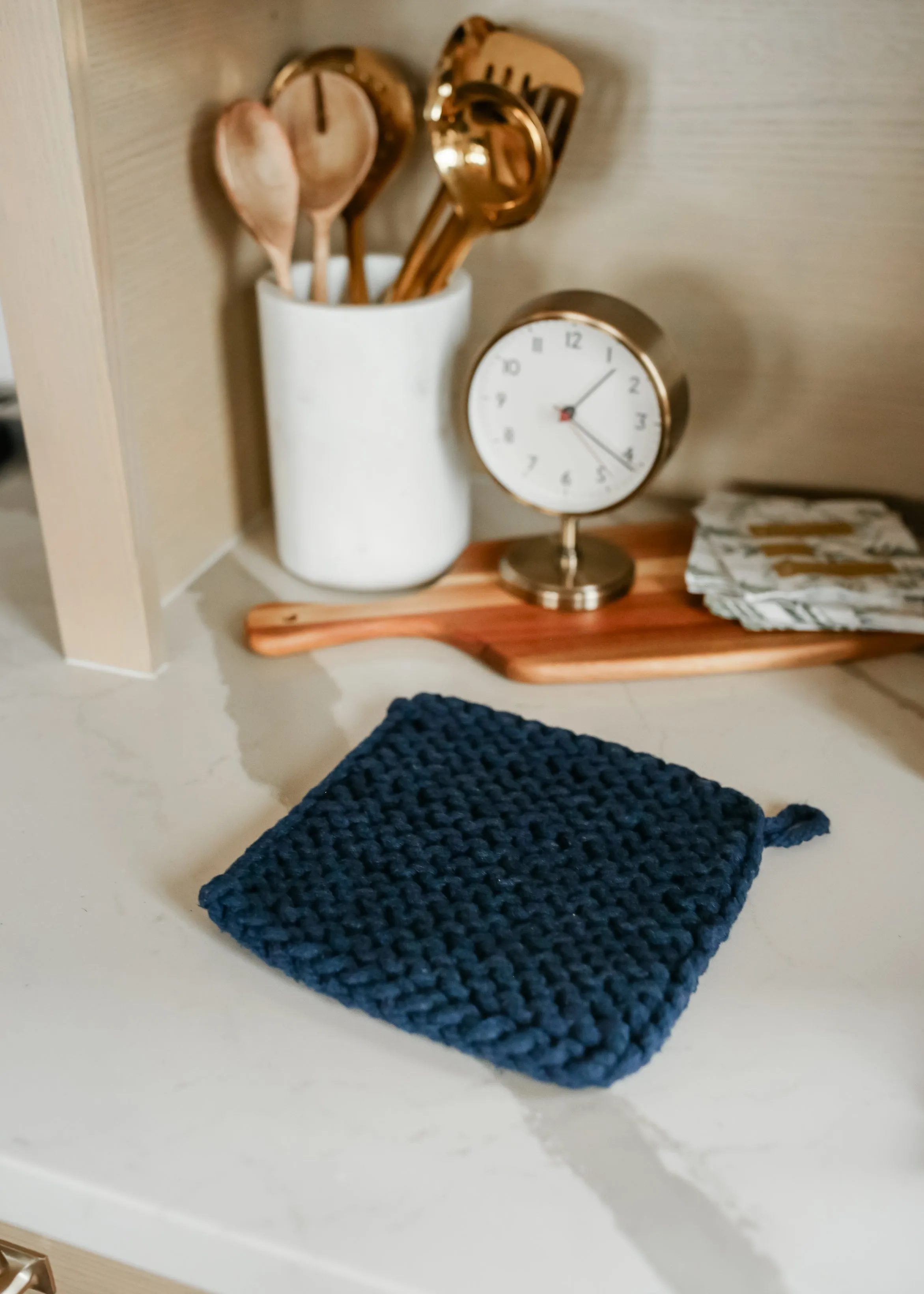 Chunky Knit Potholder