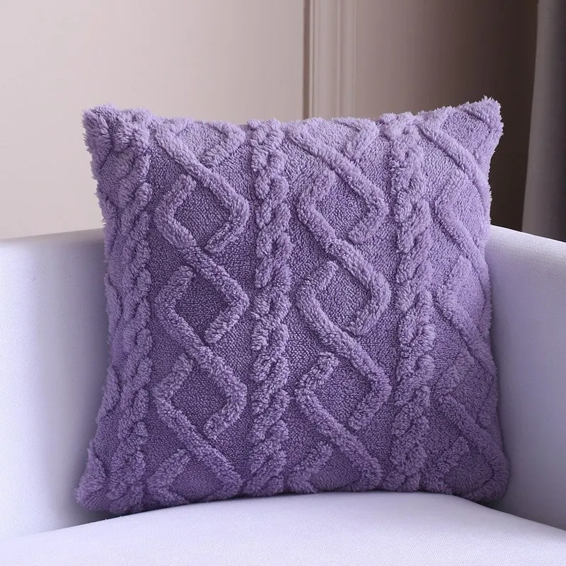 Chunky Knit Style Cushion Cover