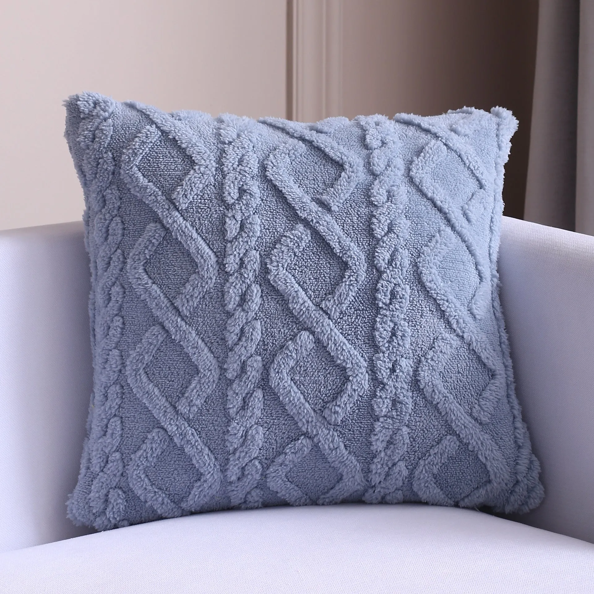 Chunky Knit Style Cushion Cover