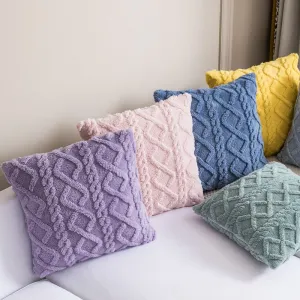 Chunky Knit Style Cushion Cover