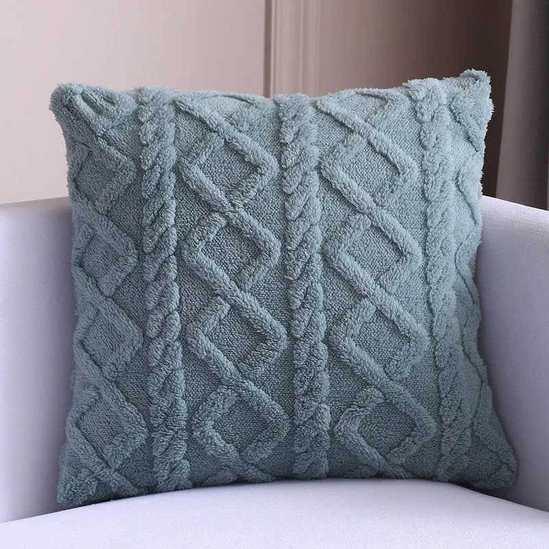 Chunky Knit Style Cushion Cover