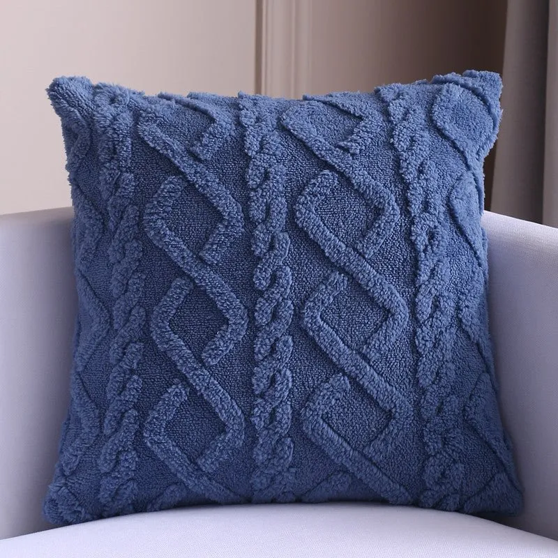 Chunky Knit Style Cushion Cover