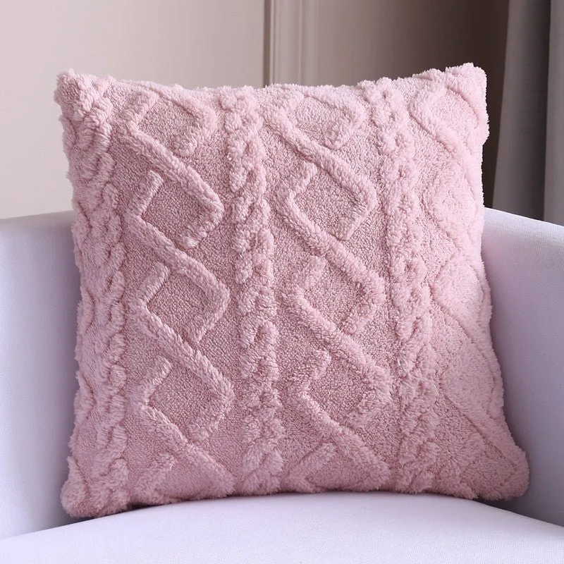 Chunky Knit Style Cushion Cover