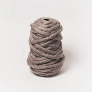 Chunky Merino Yarn | Grey | 1 ply