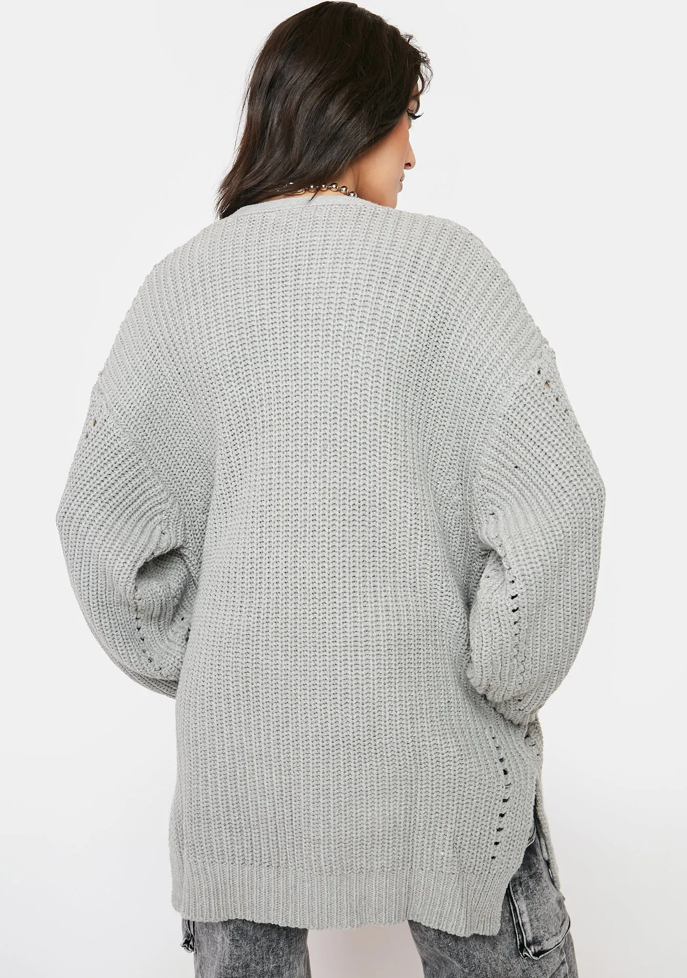 Clouded Sweet Day Knit Cardigan