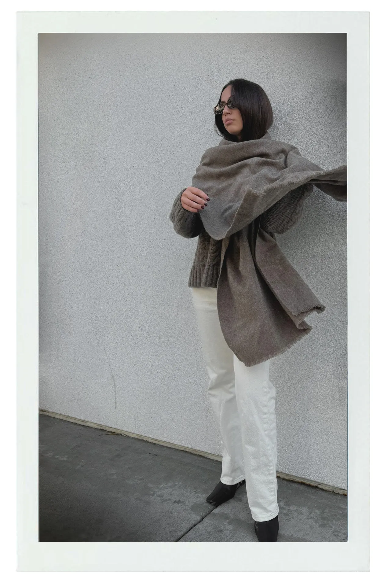 Cocoon Scarf - Undyed