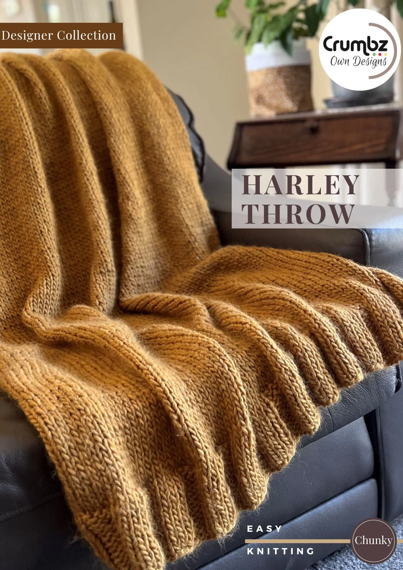 COD045 Harley Throw (e-pattern)