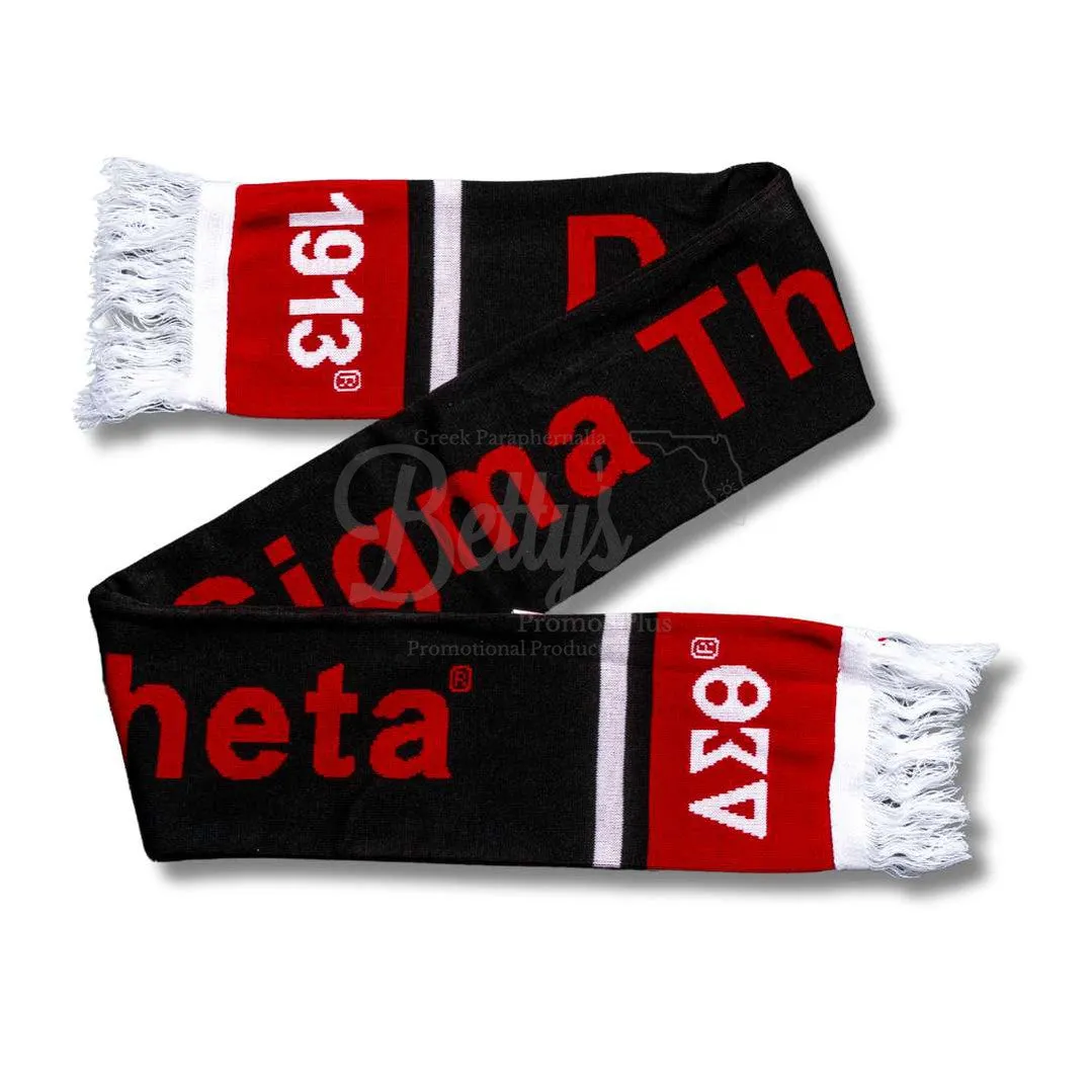 Delta Sigma Theta ΔΣΘ Sorority Knit Scarf