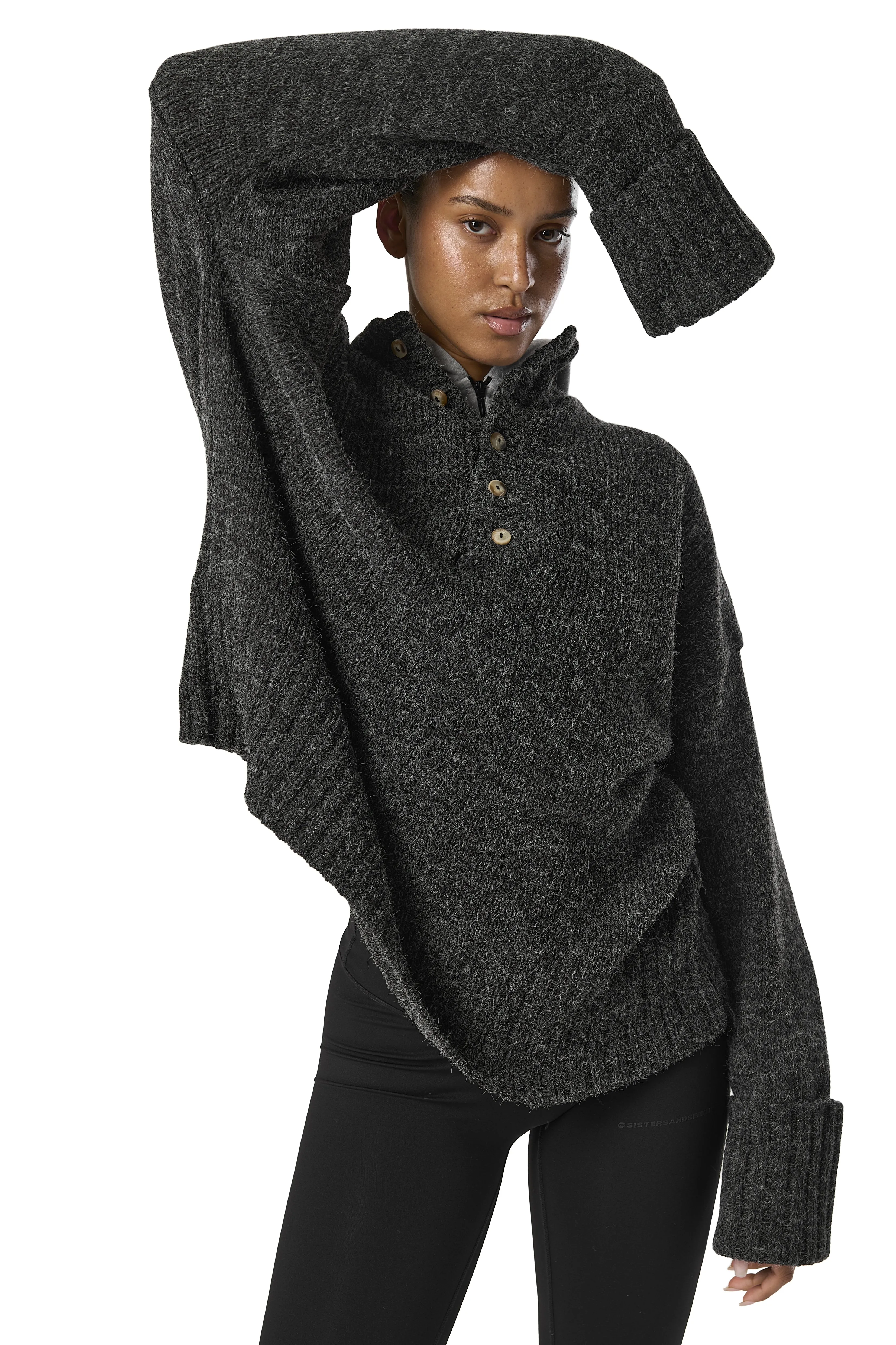 DOUGIE Oversized Knit Sweater