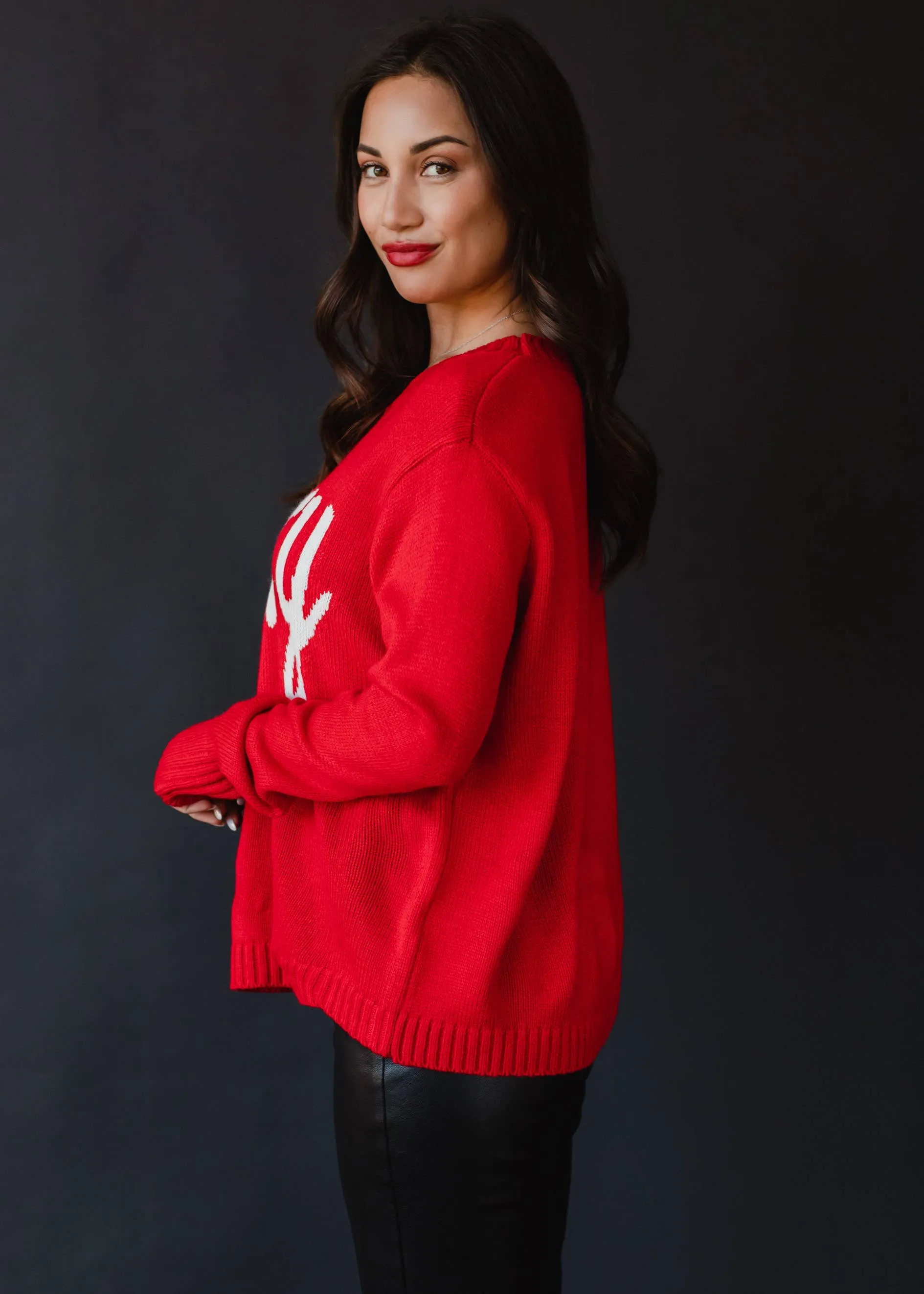 Elf Red Merry Sweater