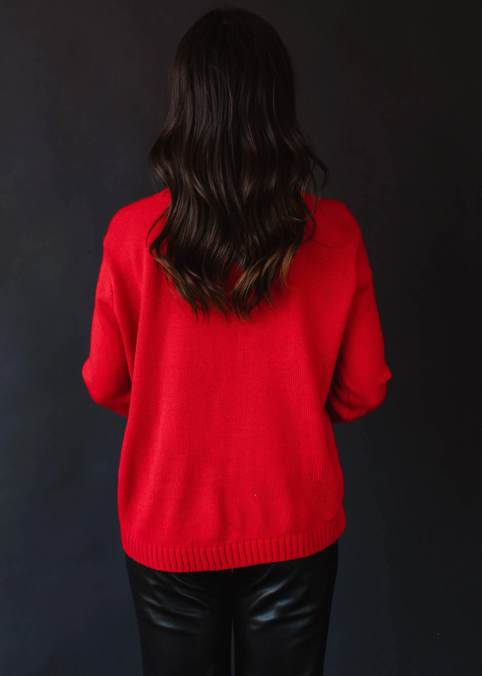 Elf Red Merry Sweater