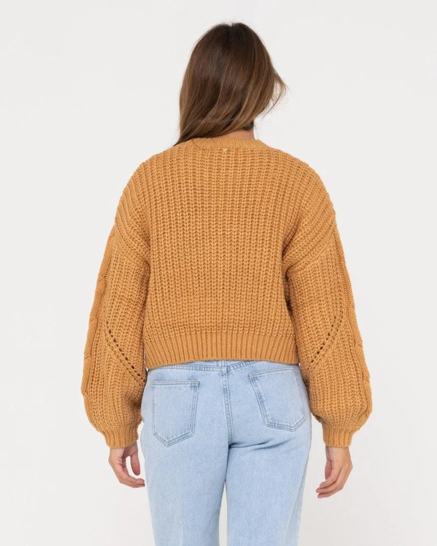 Folktale Crop Chunky Knit