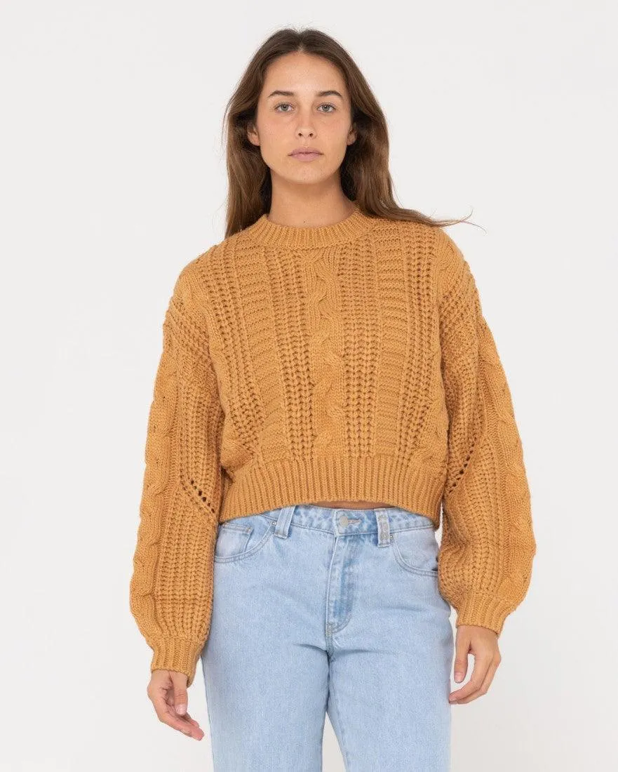 Folktale Crop Chunky Knit