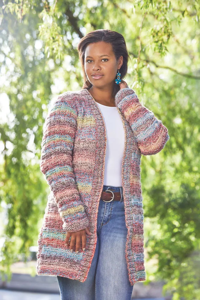 Garter Weave Jacket Pattern