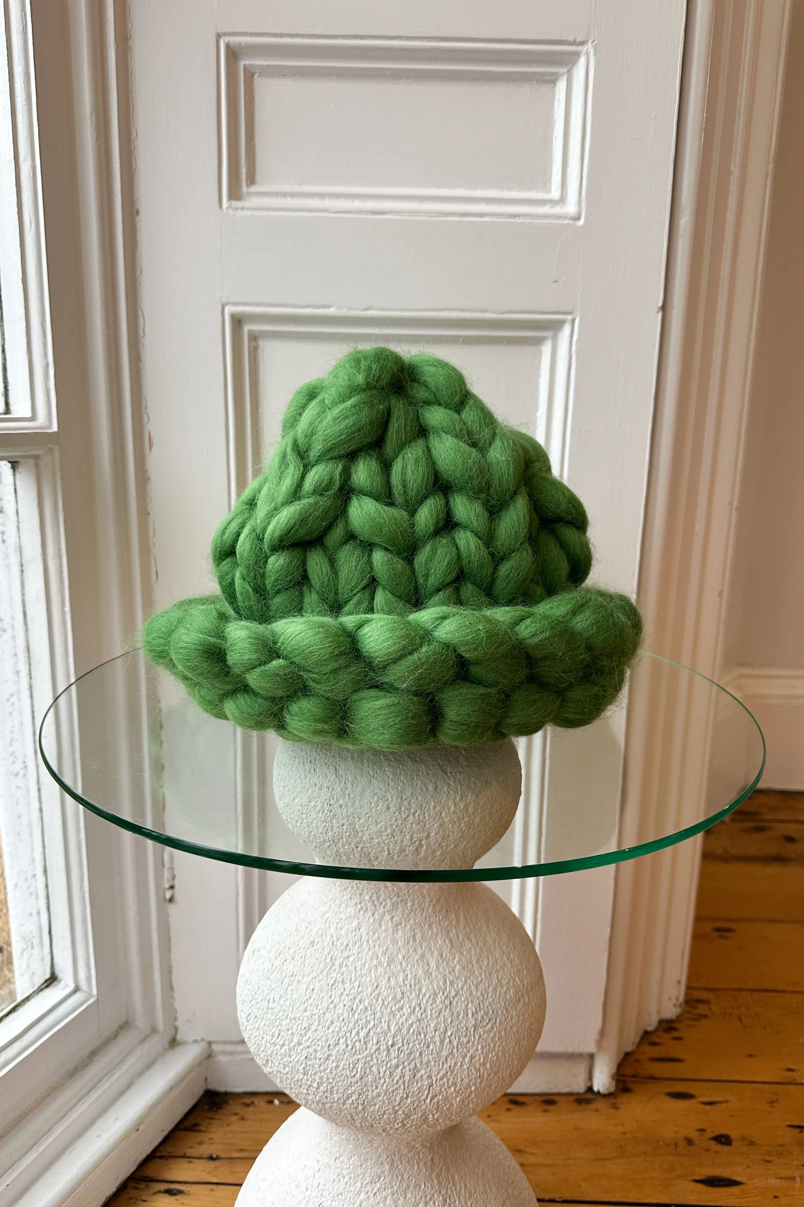 Giant Green Super Colossal Knit Hat (Sample)