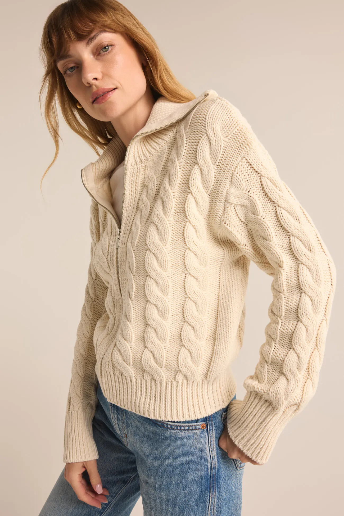 Hemmingway Cable Cardigan