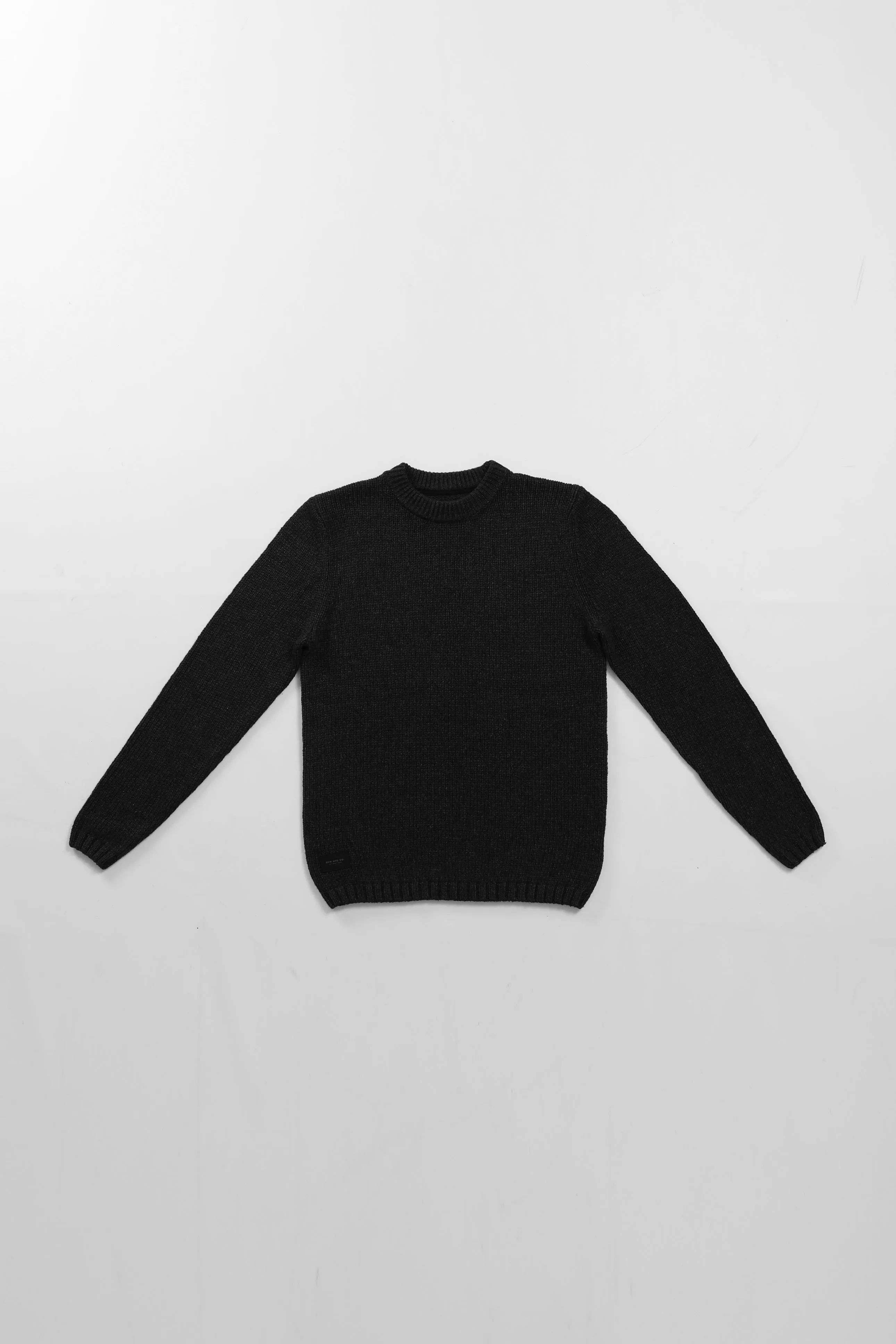 Irish Sailor Knit - Black Marl