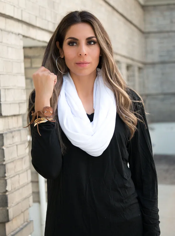 Jersey Knit Infinity Scarves