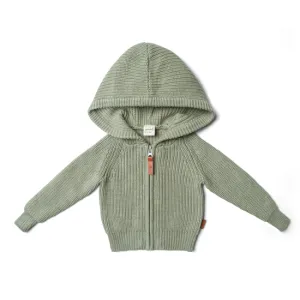 Knit Hoodie | Ash - LAST 9/12M & 4Y