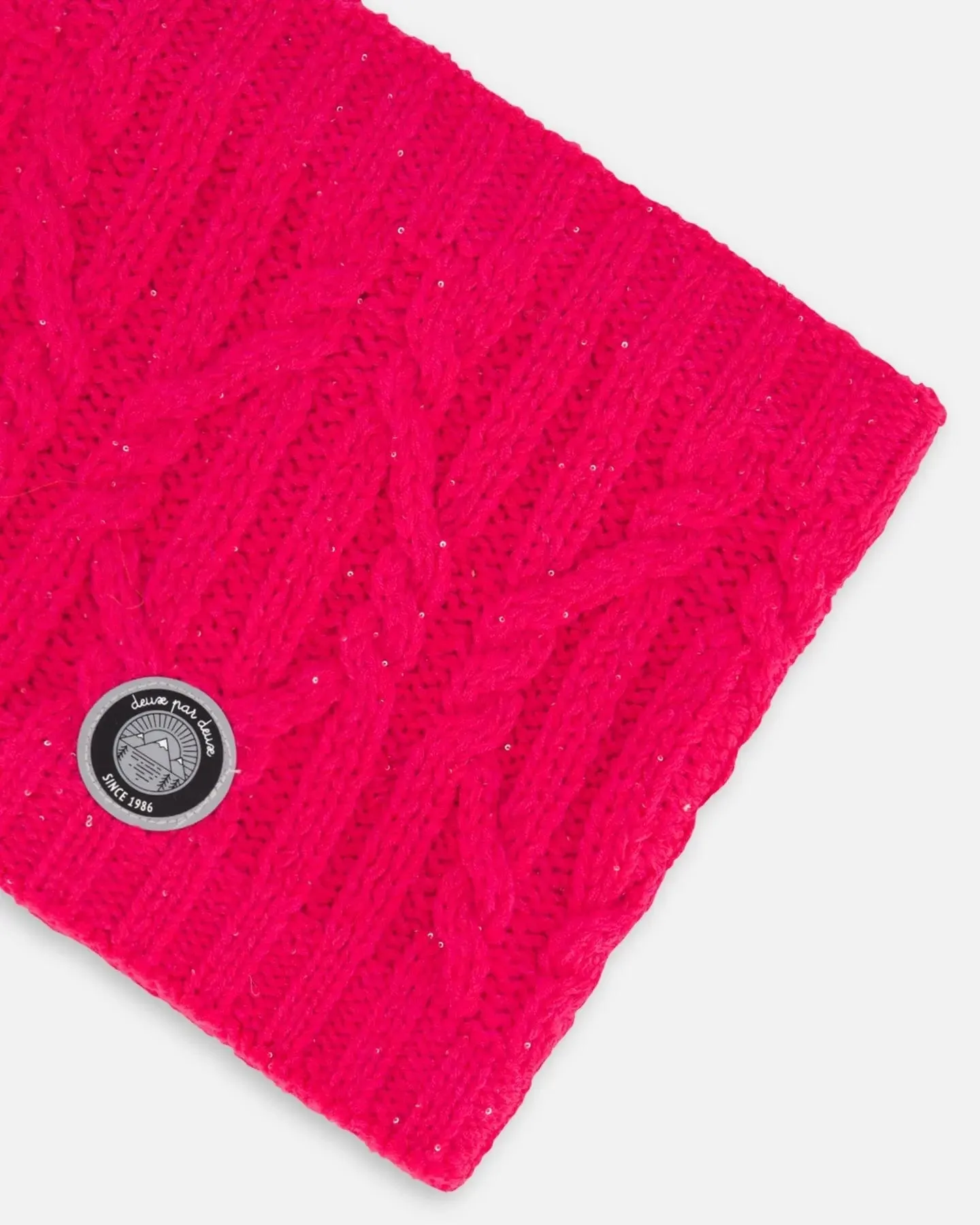 Knit Neckwarmer Fuschia Pink