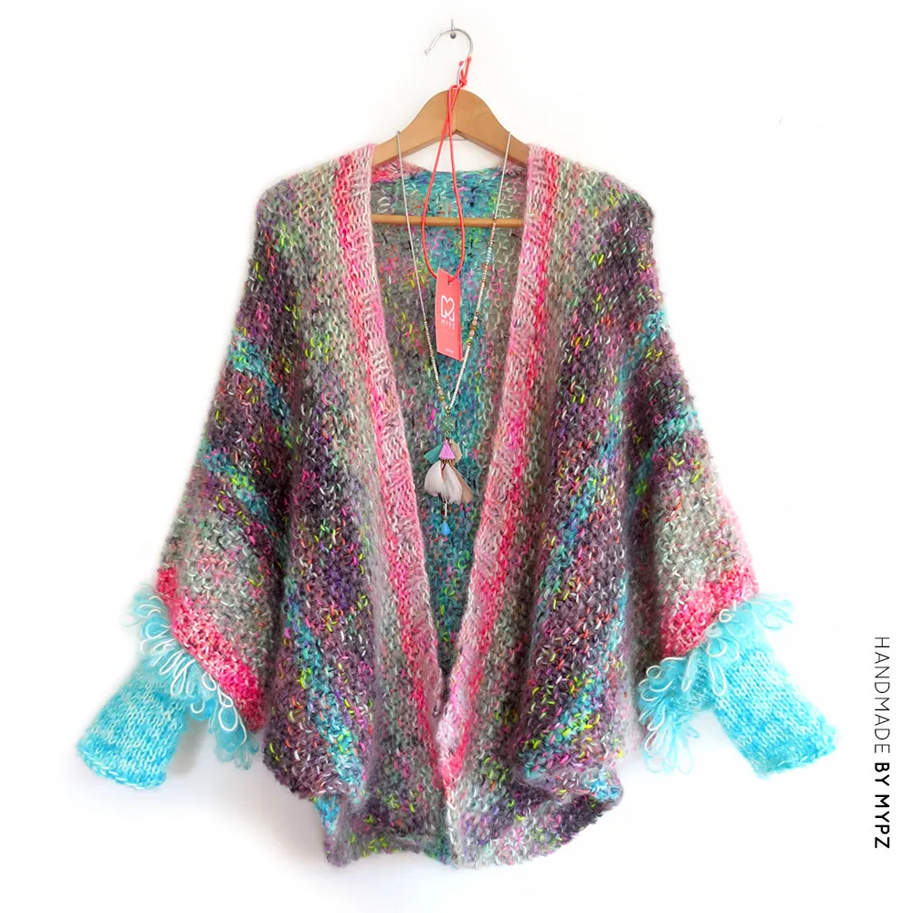 Knit pattern – MYPZ Loopy Love Cardigan Rocket No9 (ENG-NL)