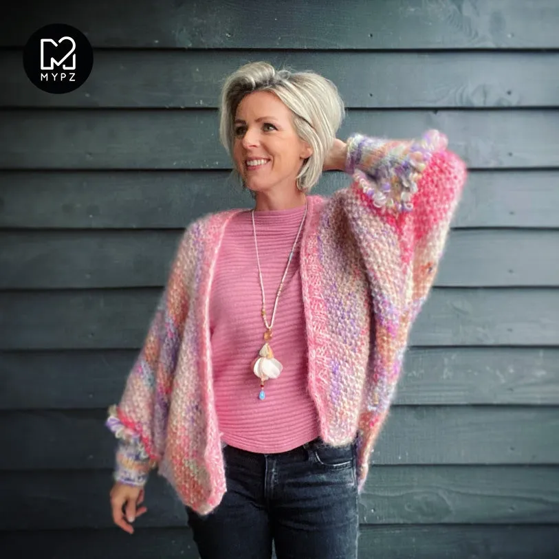 Knit pattern – MYPZ Loopy Love Cardigan Sweet No9 (ENG-NL)