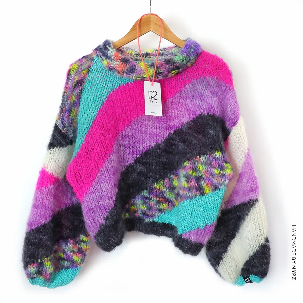 Knit pattern – MYPZ mohair pullover Roxette NO.8 (ENG-NL)