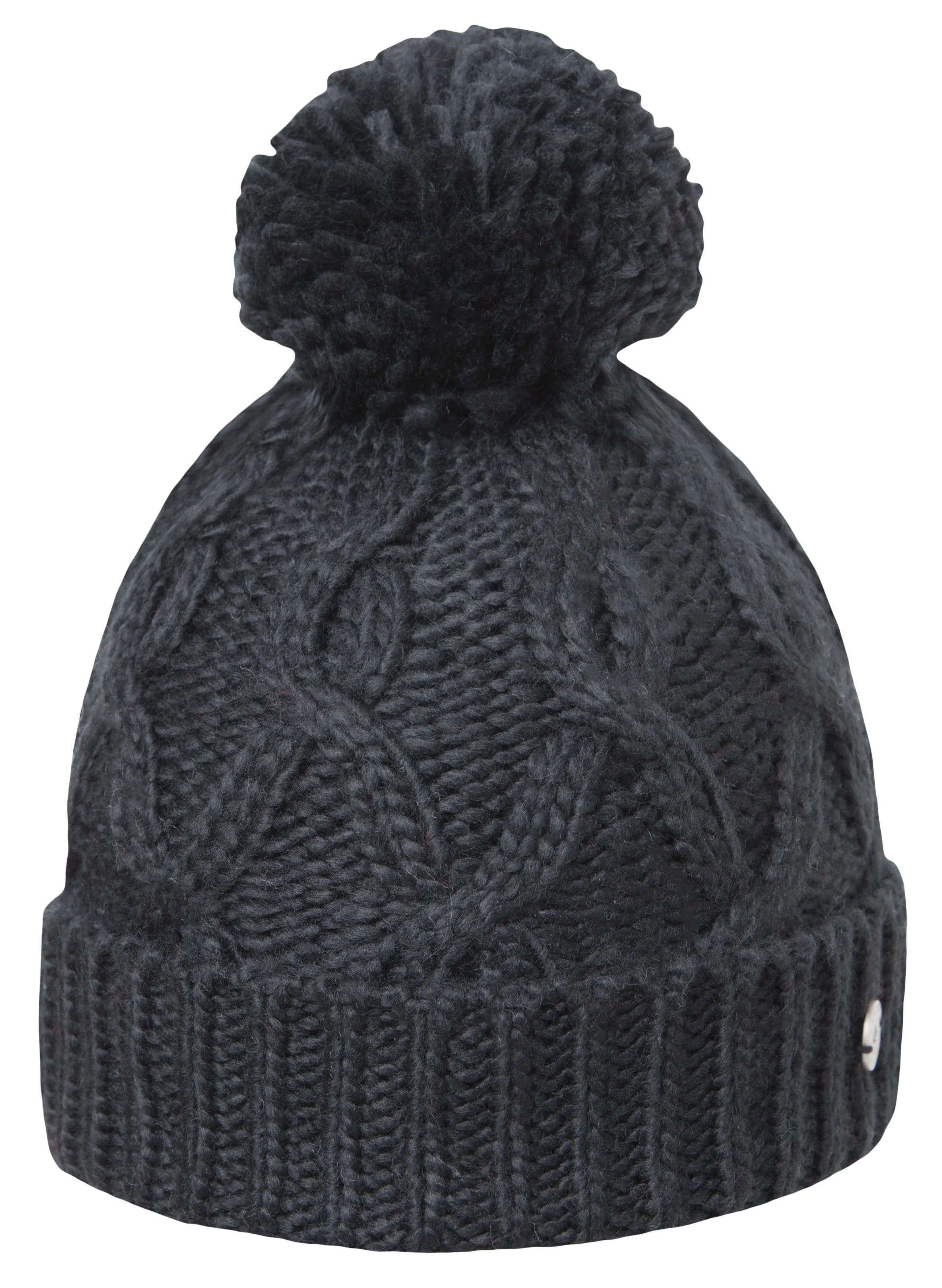 Kootney Cable Cuff Pom Hat