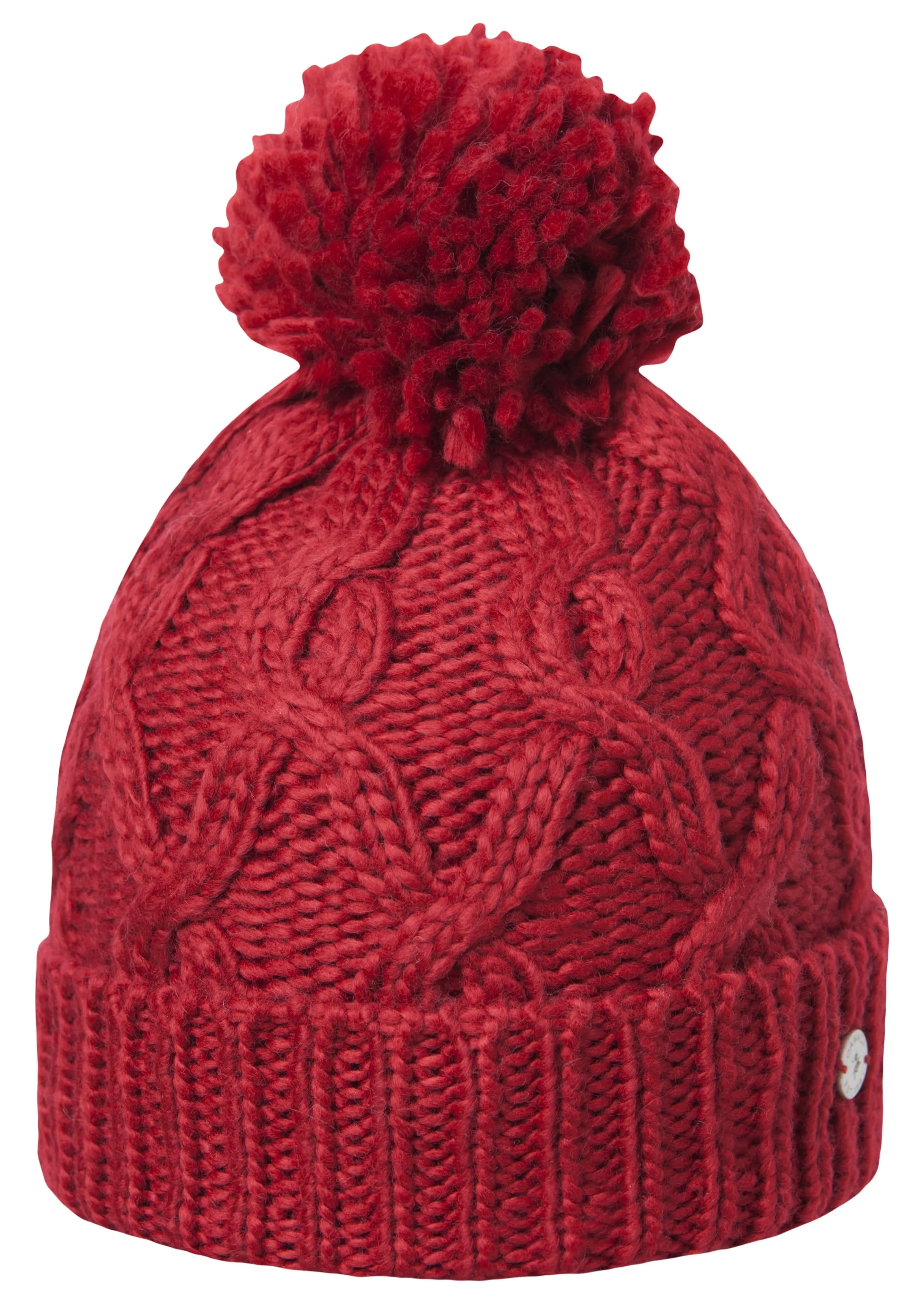 Kootney Cable Cuff Pom Hat