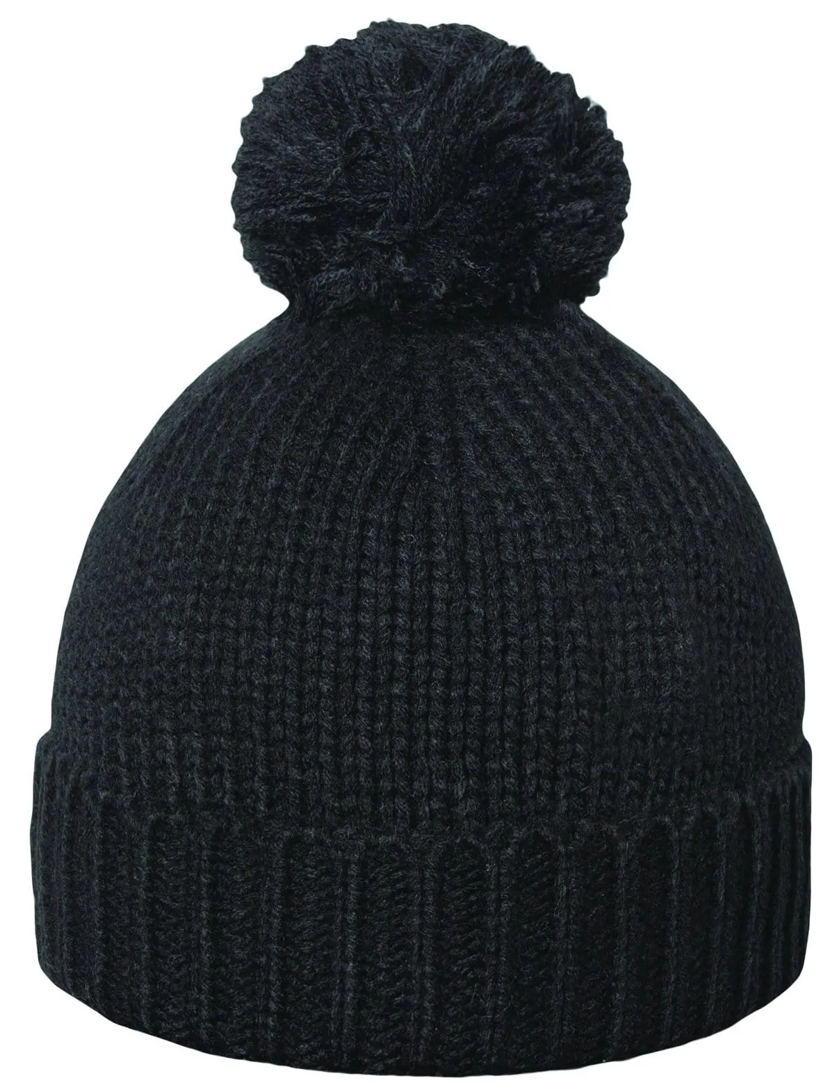 Kootney Chunky Knit Pom Beanie w/ Cuff