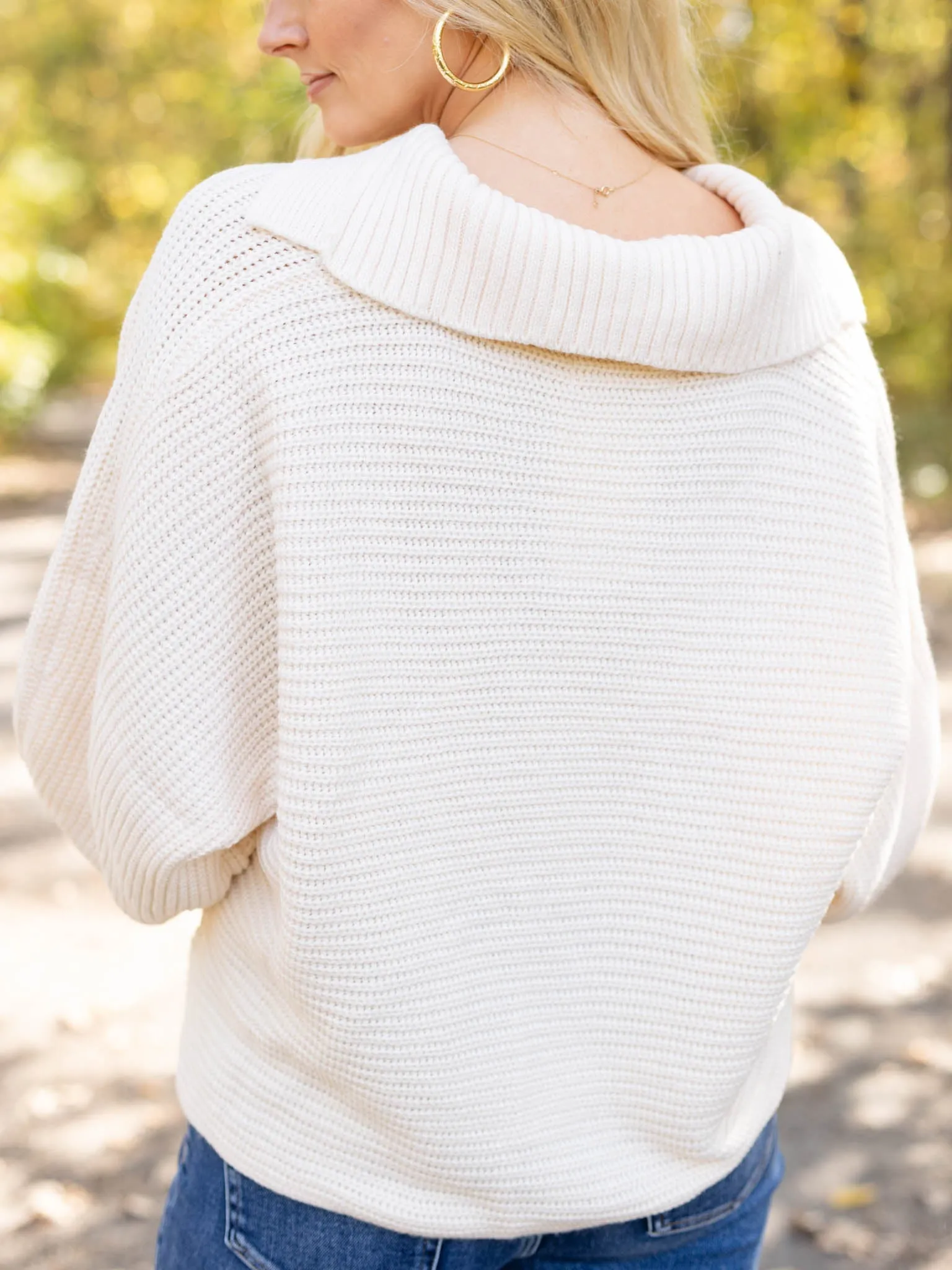 Long Sleeve Collared Pumpkin Sweater