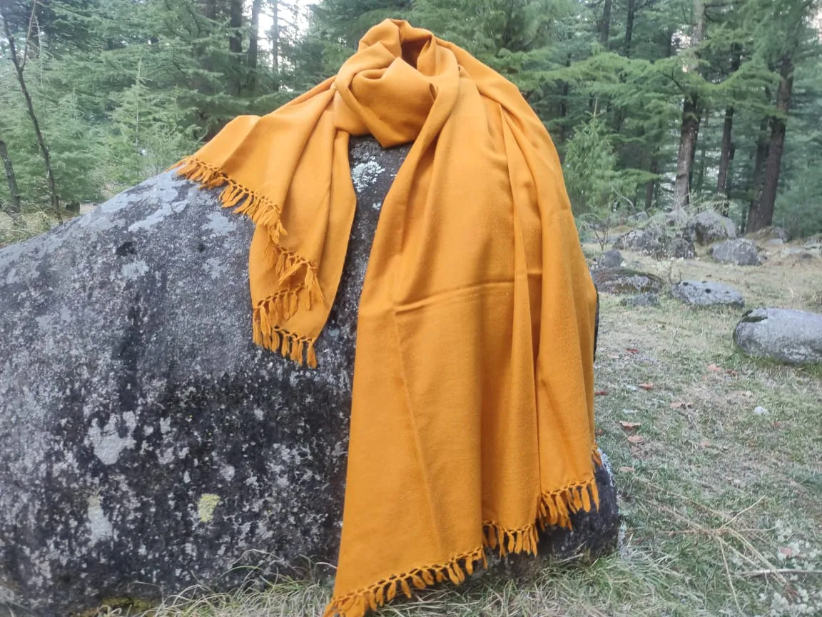 Long wool scarf